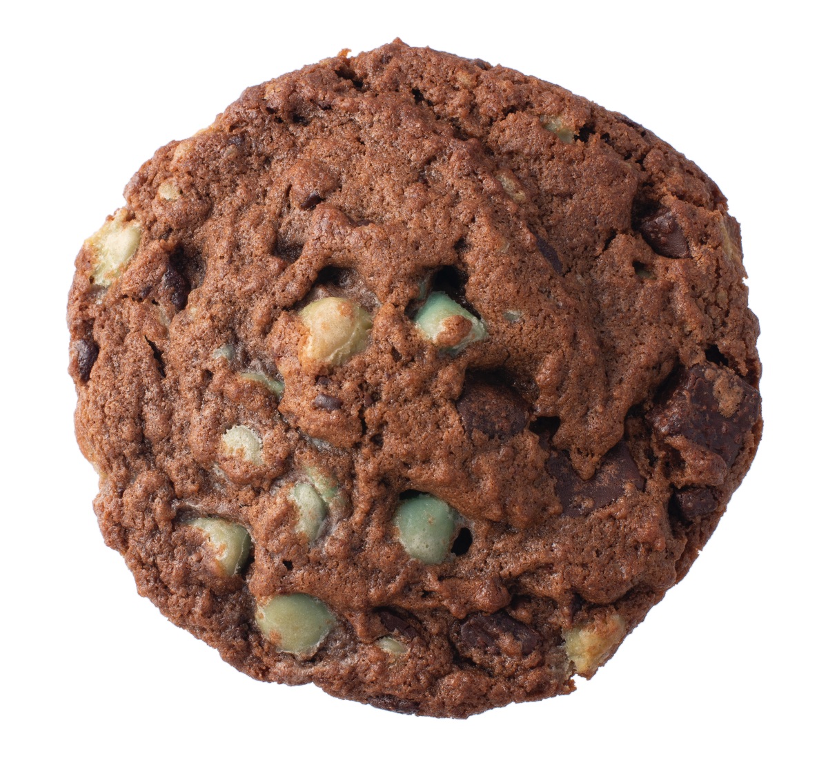 dark chocolate mint cookie